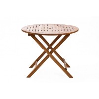 Стол из акации OXFORD 90 см складной