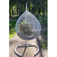 Подвесное кресло-кокон Montblanc Comfort (Монблан) белый