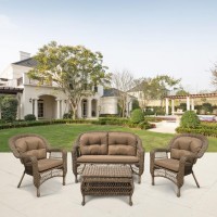 Комплект мебели из искecственного ротанга LV520BB Beige/Beige